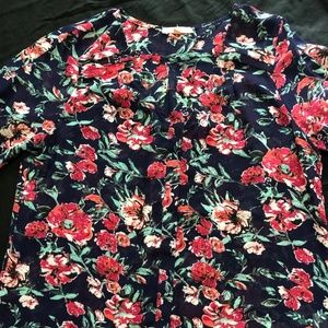 Fun and flirty flower blouse